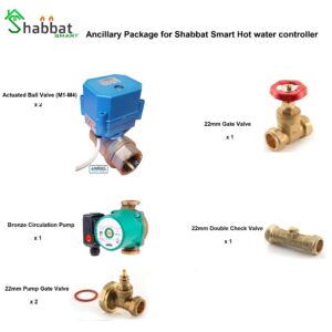 Full Ancillary Package for Shabbat Hot Water Controller